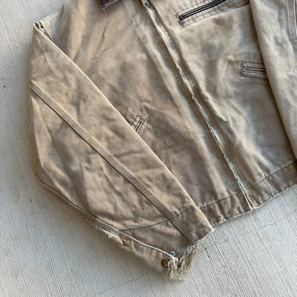Carhartt J97 CML brown detroit work wear jacket - Picture 4 of 8